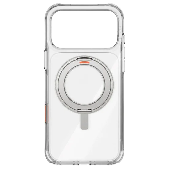 Калъф за iPhone 17 Pro - Swivix 360° Kickstand - UNIQ - Сребрист