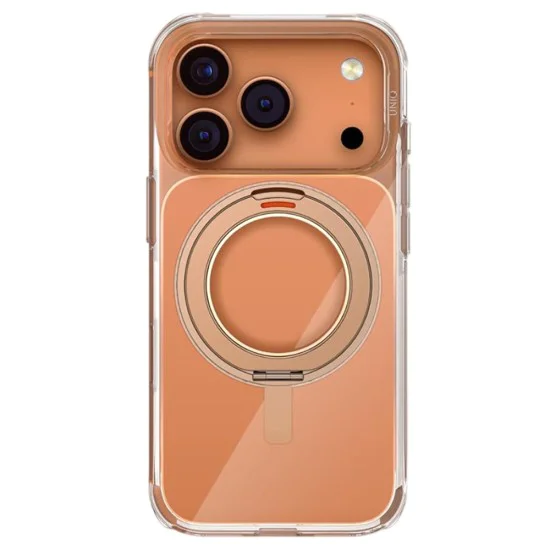 Калъф за iPhone 17 Pro - Swivix 360° Kickstand - UNIQ - Златист