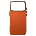 Калъф за iPhone 17 Pro - Lyden Leatherette Case - UNIQ - Оранжев / Бежов