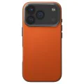 Калъф за iPhone 17 Pro - Lyden Leatherette Case - UNIQ - Оранжев / Бежов