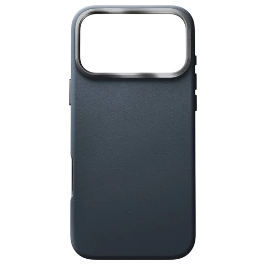 Калъф за iPhone 17 Pro - Lyden Leatherette Case - UNIQ - Син