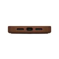 Калъф за iPhone 17 Pro - Lyden Leatherette Case - UNIQ - Кафяв