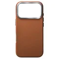 Калъф за iPhone 17 Pro - Lyden Leatherette Case - UNIQ - Кафяв