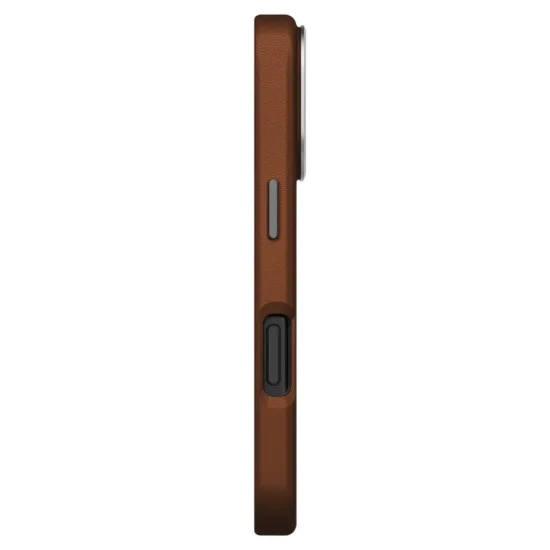Калъф за iPhone 17 Pro - Lyden Leatherette Case - UNIQ - Кафяв