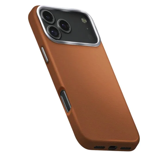 Калъф за iPhone 17 Pro - Lyden Leatherette Case - UNIQ - Кафяв