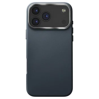 Калъф за iPhone 17 Pro Max - Lyden Leatherette Case - UNIQ - Син