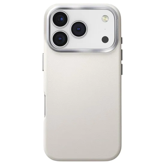 Калъф за iPhone 17 Pro Max - Lyden Leatherette Case - UNIQ - Сив
