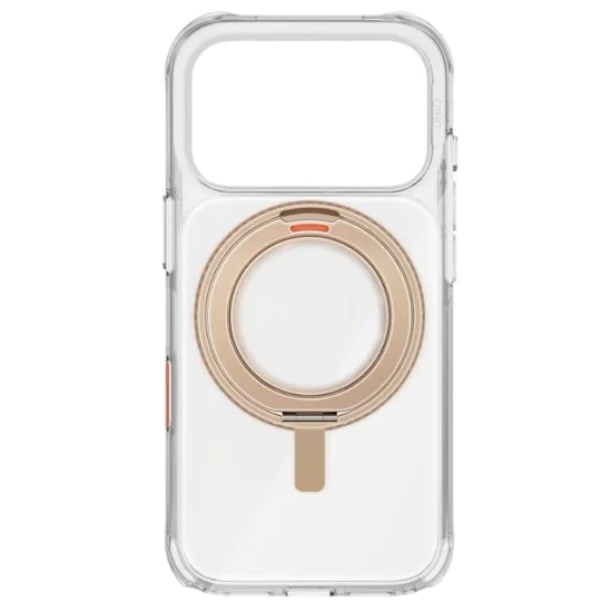 Калъф за iPhone 17 Pro Max - Swivix 360° Kickstand - UNIQ - Златист