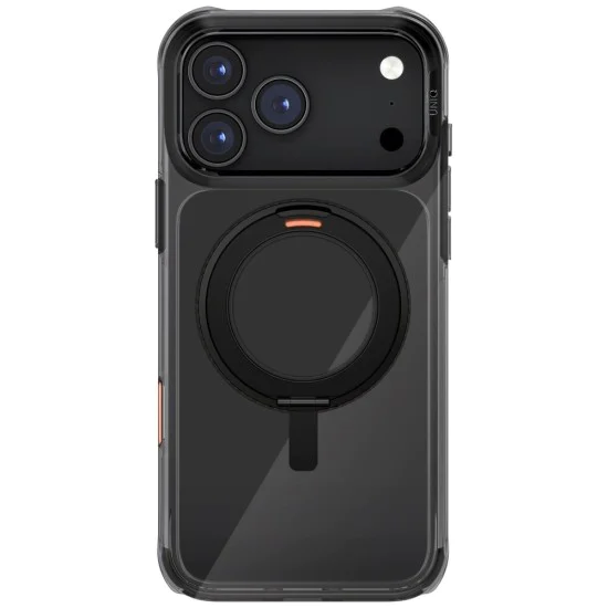 Калъф за iPhone 17 Pro - Swivix 360° Kickstand - UNIQ - Черен