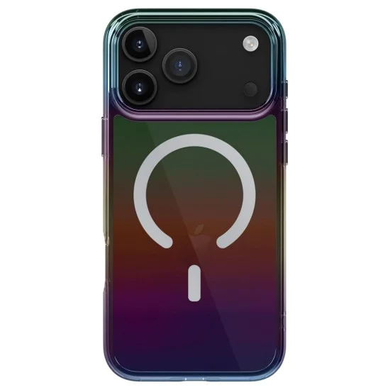 Калъф за iPhone 17 Pro Max - Iridescia MagClick™ - UNIQ - Aurora Borealis
