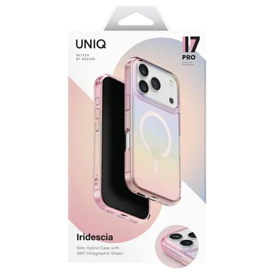 Калъф за iPhone 17 Pro - Iridescia MagClick™ - UNIQ - Pastel Sky