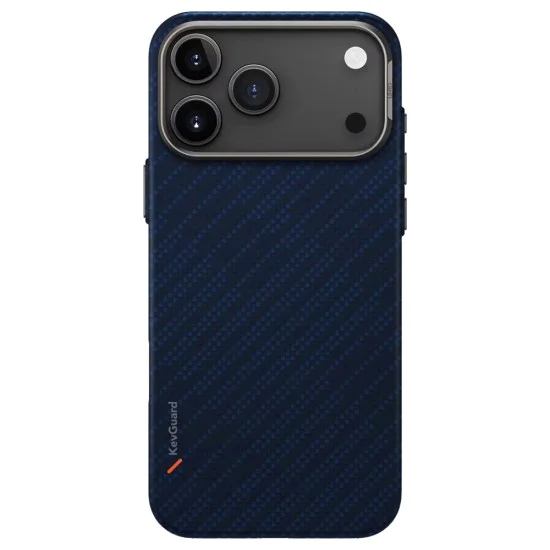 Калъф за iPhone 17 Pro Max - Keva Aramid - UNIQ - Син