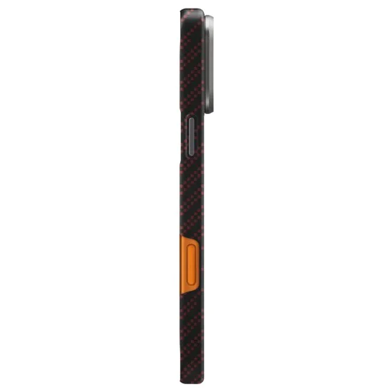 Калъф за iPhone 17 Pro Max - Keva Aramid - UNIQ - Silent Lava
