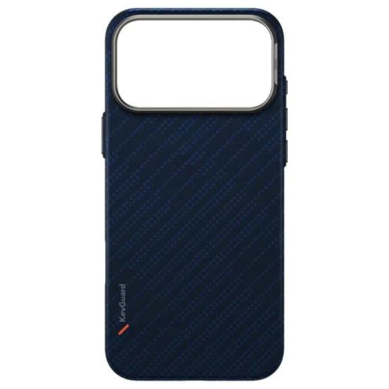 Калъф за iPhone 17 Pro - Keva Aramid - UNIQ - Син