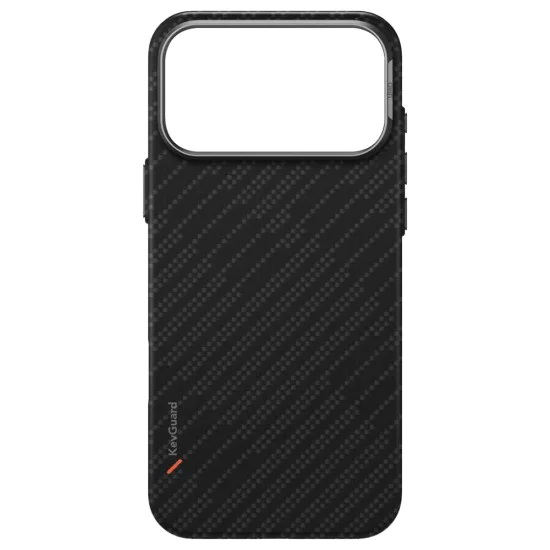 Калъф за iPhone 17 Pro - Keva Aramid - UNIQ - Graphite Trace