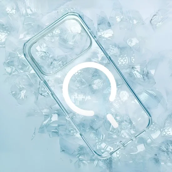 Калъф за iPhone 17 - Clario MagClick™ - UNIQ - Прозрачен
