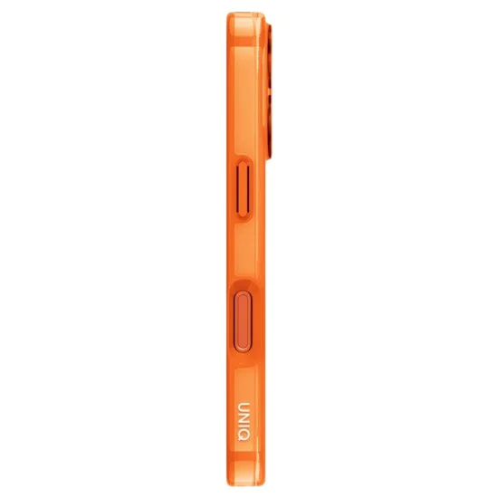 Калъф за iPhone 17 Pro - Clario MagClick™ - UNIQ - Оранжев
