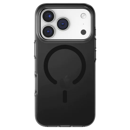 Калъф за iPhone 17 Pro Max - Clario MagClick™ - UNIQ - Черен