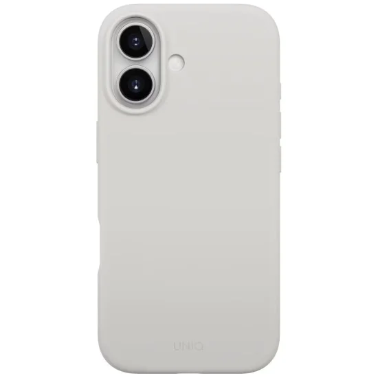 Калъф за iPhone 17 - Lino MagClick™ - UNIQ - Mist Grey