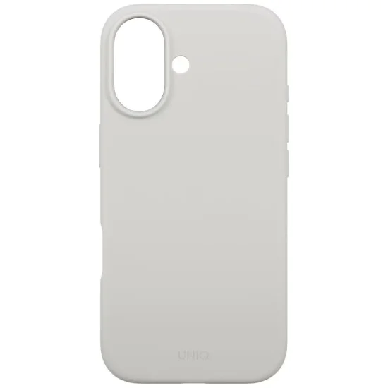 Калъф за iPhone 17 - Lino MagClick™ - UNIQ - Mist Grey
