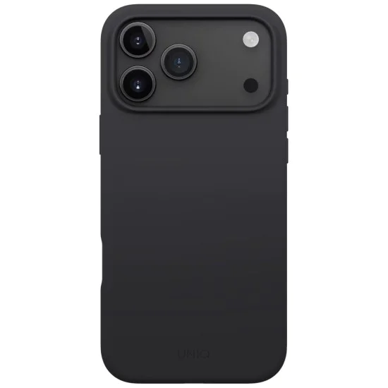 Калъф за iPhone 17 - Lino MagClick™ - UNIQ - Charcoal Black