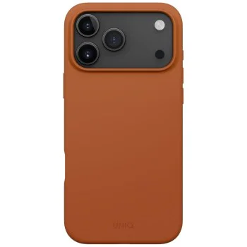 Калъф за iPhone 17 Pro - Lino MagClick™ - UNIQ - Burnt Sienna
