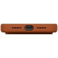 Калъф за iPhone 17 Pro - Lino MagClick™ - UNIQ - Burnt Sienna