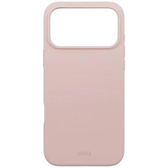 Калъф за iPhone 17 Pro - Lino MagClick™ - UNIQ - Blush Pink