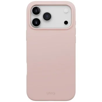 Калъф за iPhone 17 Pro - Lino MagClick™ - UNIQ - Blush Pink