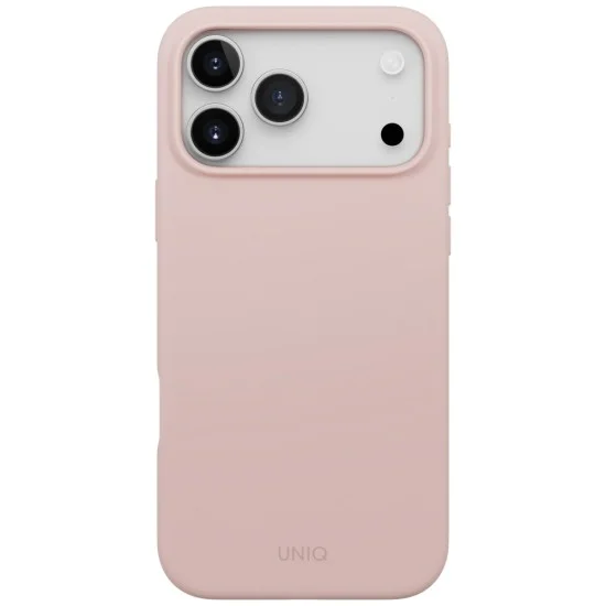 Калъф за iPhone 17 Pro - Lino MagClick™ - UNIQ - Blush Pink