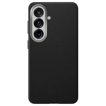 Калъф за Samsung Galaxy S26 - Lyden Leatherette Case - UNIQ - Черен