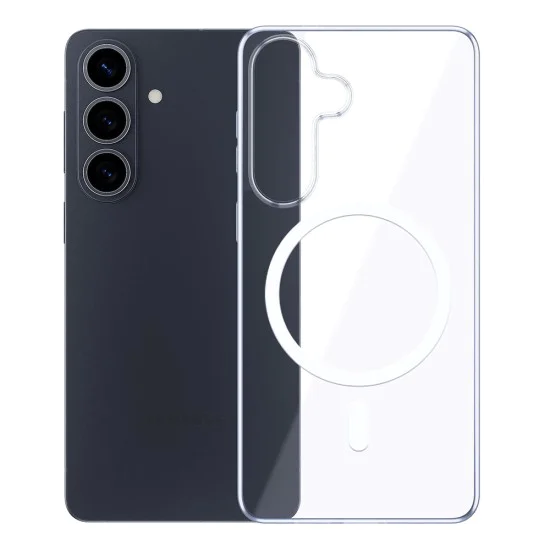Калъф за Samsung Galaxy S26 Plus - Clear MagCase - 3mk - Прозрачен