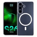 Калъф за Samsung Galaxy S26 Plus - Clear MagCase - 3mk - Прозрачен
