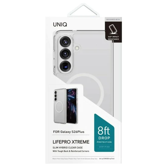Калъф за Samsung Galaxy S26 Plus - LifePro Xtreme MagClick - UNIQ - Прозрачен