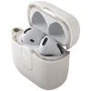 Калъф за AirPods 4 - Clyde Series - UNIQ - Сив / Бежов