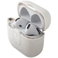 Калъф за AirPods 4 - Clyde Series - UNIQ - Сив / Бежов