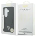 Калъф за Samsung Galaxy S26 - Embossed Ring Triangle Logo MagSafe - Guess - Черен