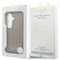 Калъф за Samsung Galaxy S26 - Perforated Logo MagSafe - Guess - Кафяв