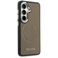 Калъф за Samsung Galaxy S26 - Perforated Logo MagSafe - Guess - Кафяв