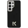 Калъф за Samsung Galaxy S26 Ultra - Wrapped Grained Leather с K Head Logo MagSafe - Karl Lagerfeld - Черен