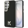 Калъф за Samsung Galaxy S26 Ultra - Wrapped Grained Leather с K Head Logo MagSafe - Karl Lagerfeld - Черен