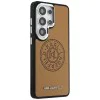 Калъф за Samsung Galaxy S26 Ultra - Wrapped Leather с Karl Round Point Logo MagSafe - Karl Lagerfeld - Кафяв