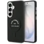 Калъф за Samsung Galaxy S26 - Wrapped Leather с Karl RSG Logo MagSafe - Karl Lagerfeld - Черен