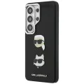 Калъф за Samsung Galaxy S26 Ultra - Wrapped Leather Saffiano с K&C Head Pin - Karl Lagerfeld - Черен