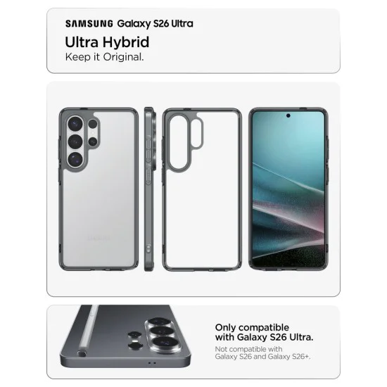Калъф за Samsung Galaxy S26 Ultra - Ultra Hybrid - Spigen - Space Crystal