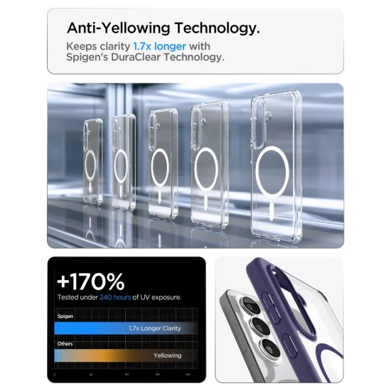 Калъф за Samsung Galaxy S26 Plus - Ultra Hybrid MagSafe - Spigen - Deep Purple