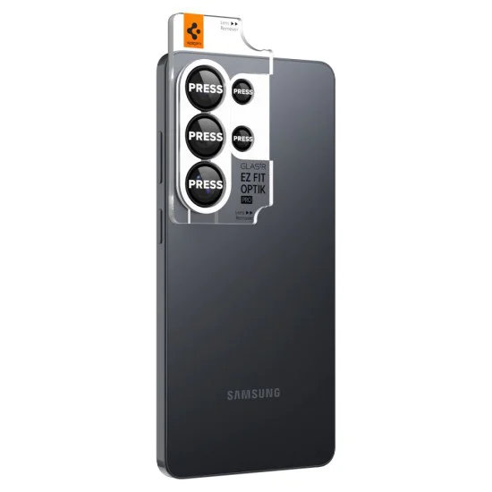 Протектор за камера за Samsung Galaxy S26 Ultra - Optik.tR EZ Fit Pro HD (2 pack) - Spigen - Черен