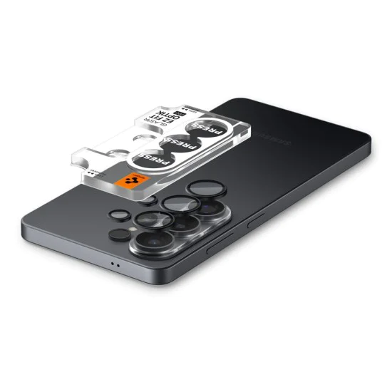 Протектор за камера за Samsung Galaxy S26 Ultra - Optik.tR EZ Fit Pro HD (2 pack) - Spigen - Черен