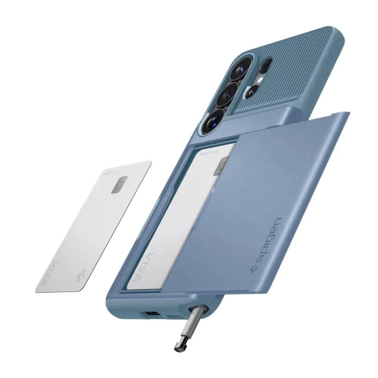 Калъф за Samsung Galaxy S26 Ultra - Slim Armor CS - Spigen - Син