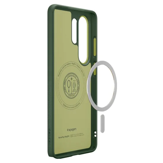 Калъф за Samsung Galaxy S26 Ultra - Caseology Nano Pop MagSafe - Spigen - Зелен